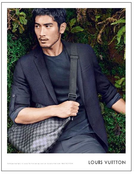 godfrey gao, louis vuitton's first asian male